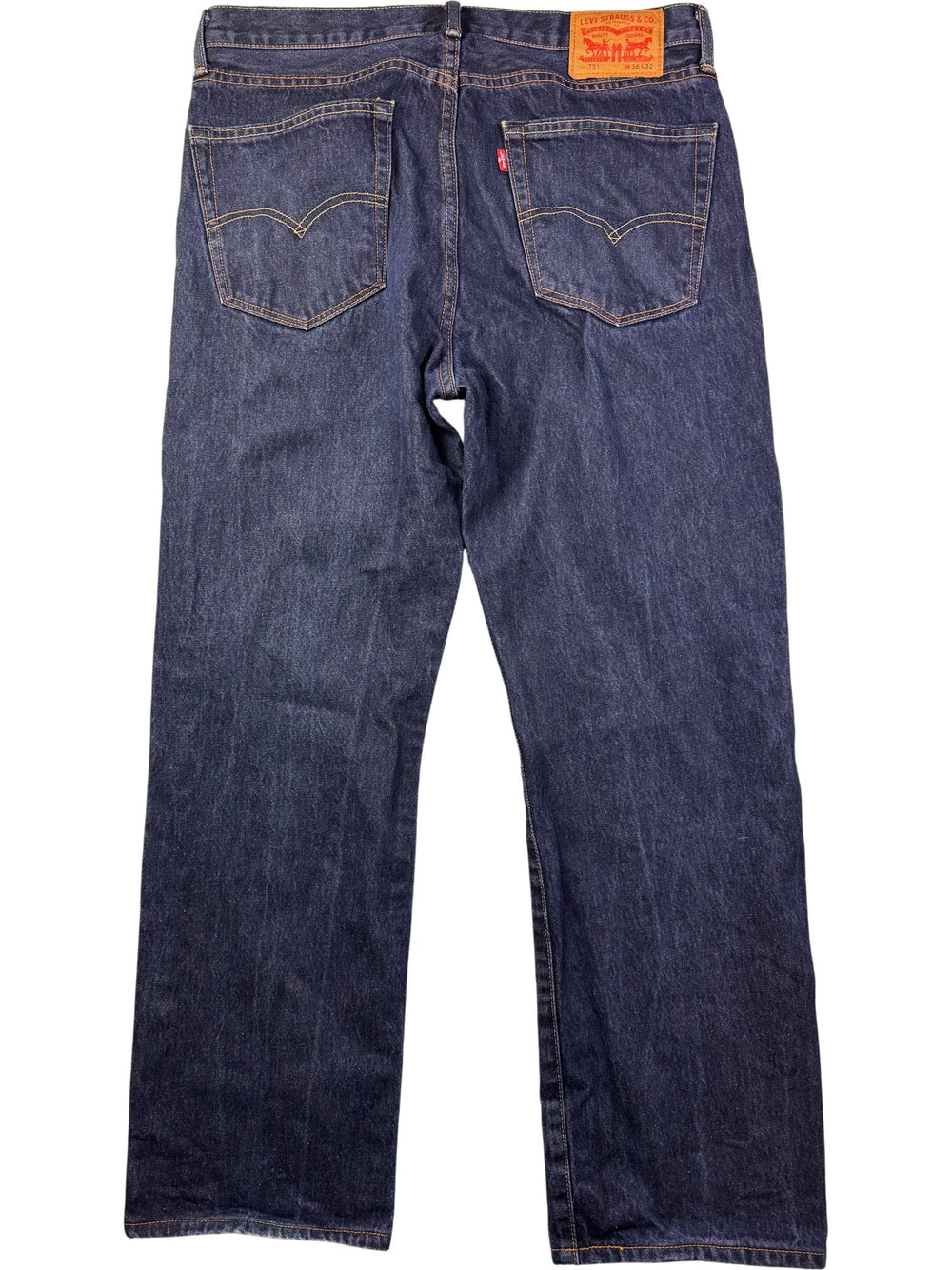 Levi's 751 Straight Leg Denim Jeans - W36 - Think Vintage ltd