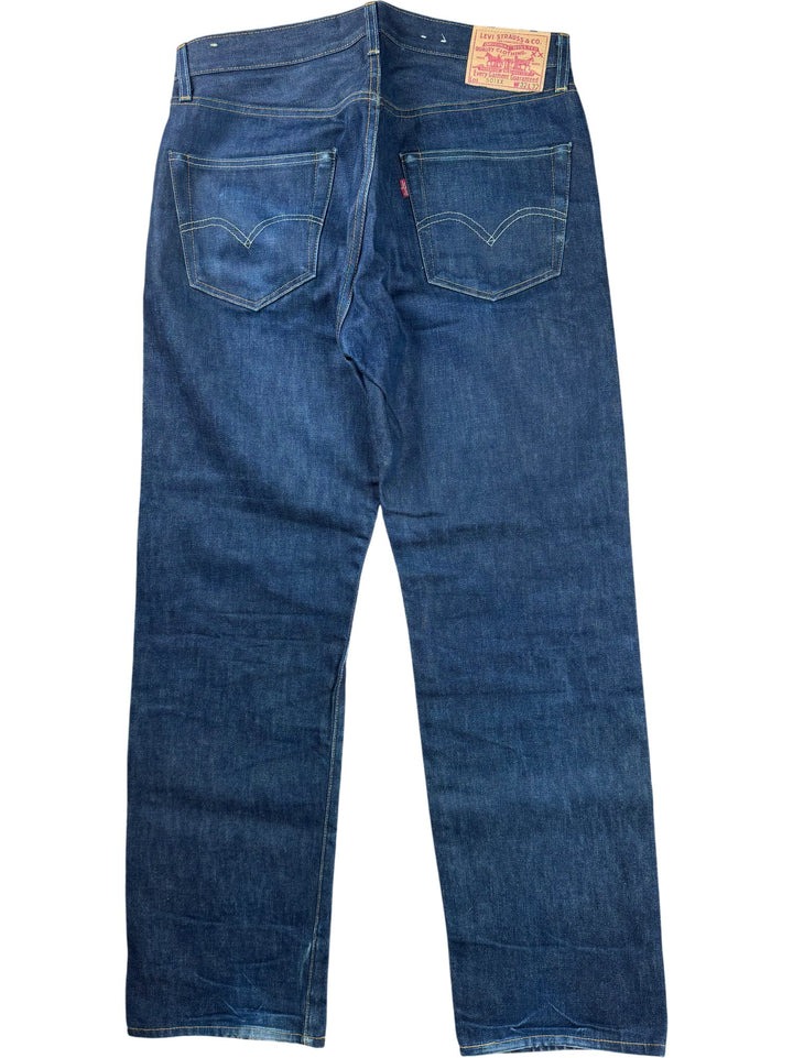 Levi's Big E 501XX Dark Wash Denim Jeans - W33 - Think Vintage ltd
