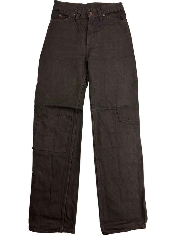 Levi's Black Denim Jeans - W26 L30 - Think Vintage