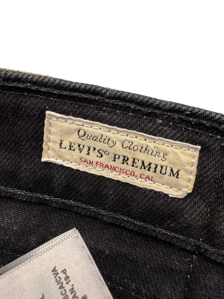Levi's Black Denim Jeans - W40