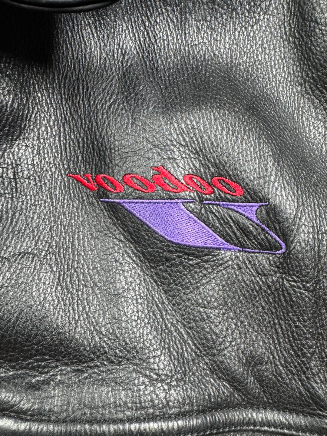 Levi's Black Leather Jacket - XL - Think Vintage ltd