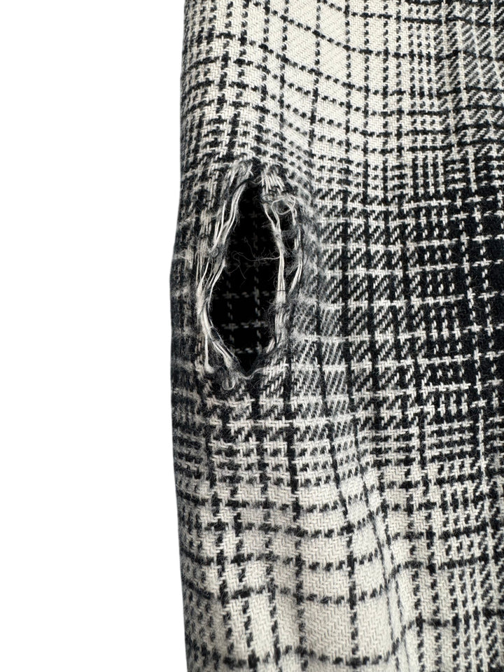 Levi's Black Plaid Long Sleeve Shirt - XL - Think Vintage