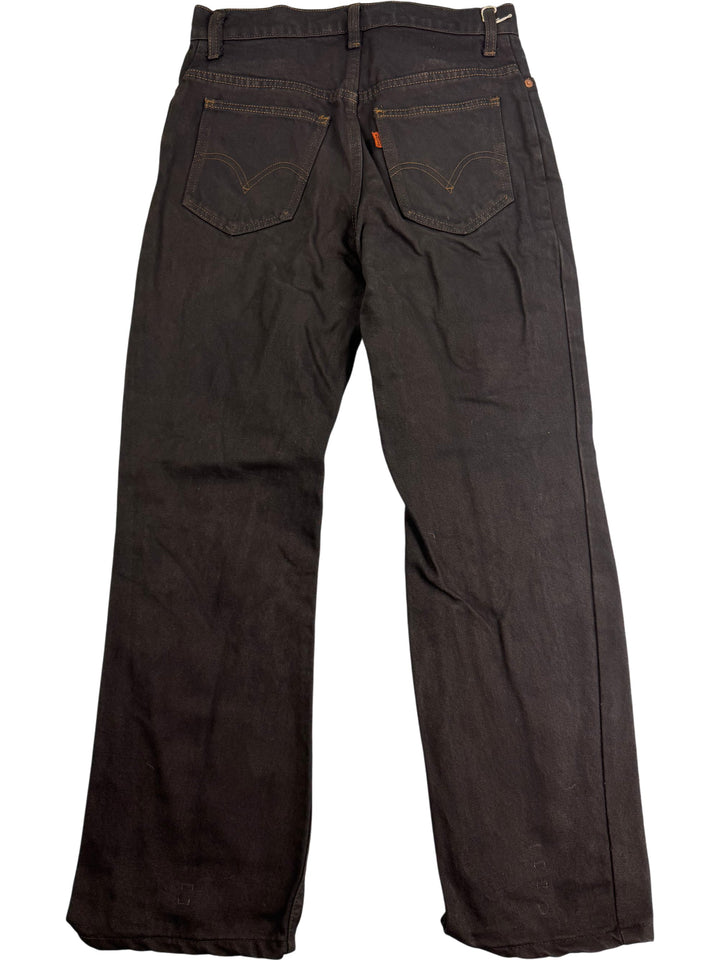 Levi's Black Workwear Jeans - W28 L27 - Think Vintage