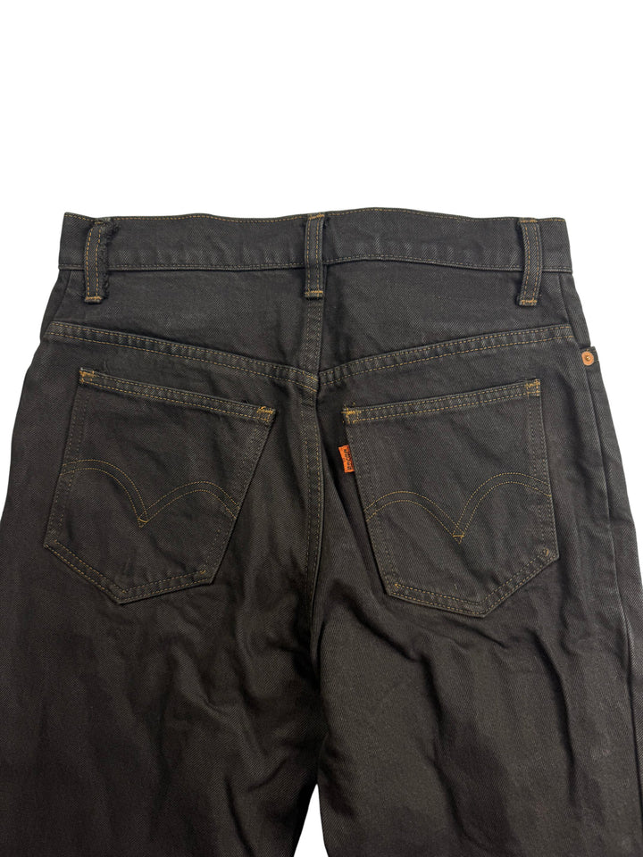 Levi's Black Workwear Jeans - W28 L27 - Think Vintage Online Ltd
