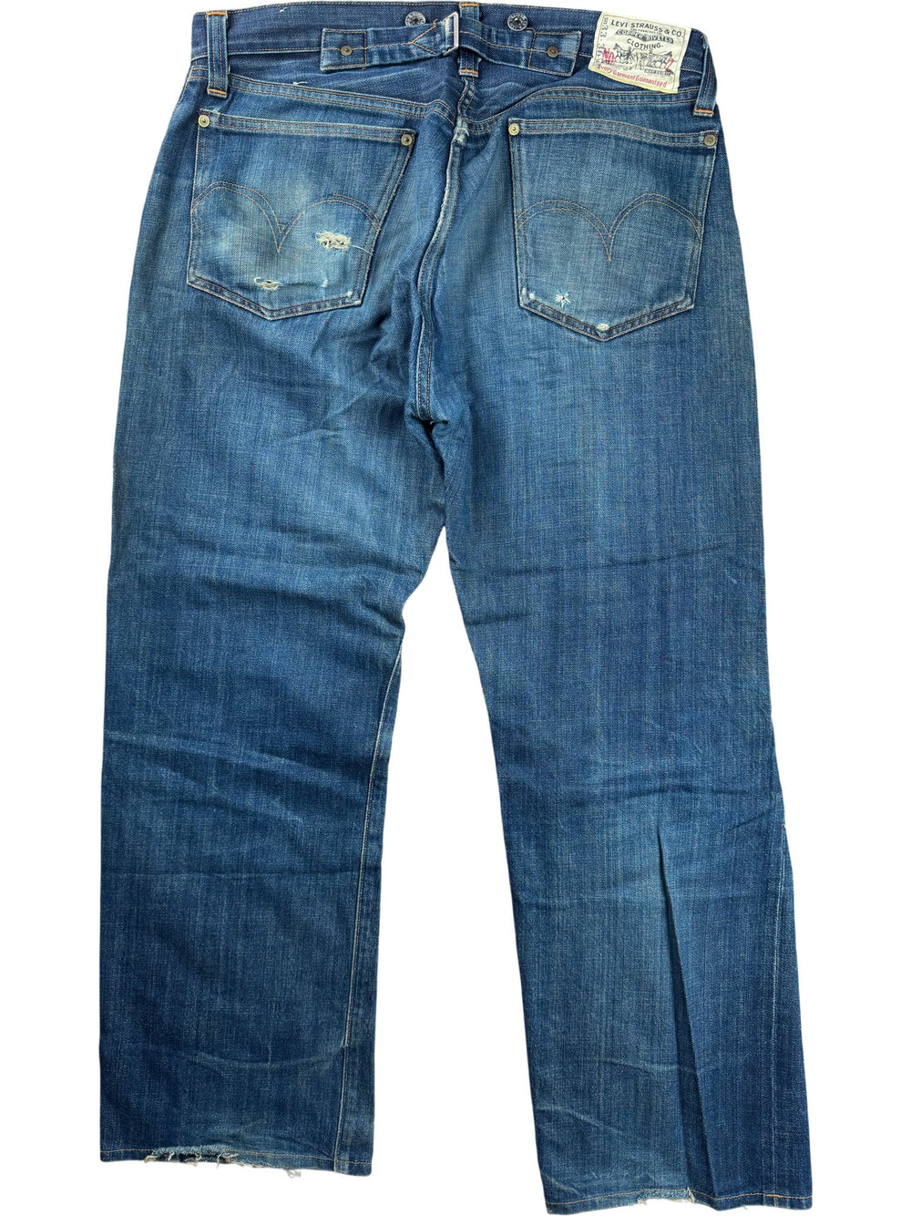 Levi's Copper Riveted Jeans - W33 - Think Vintage ltd