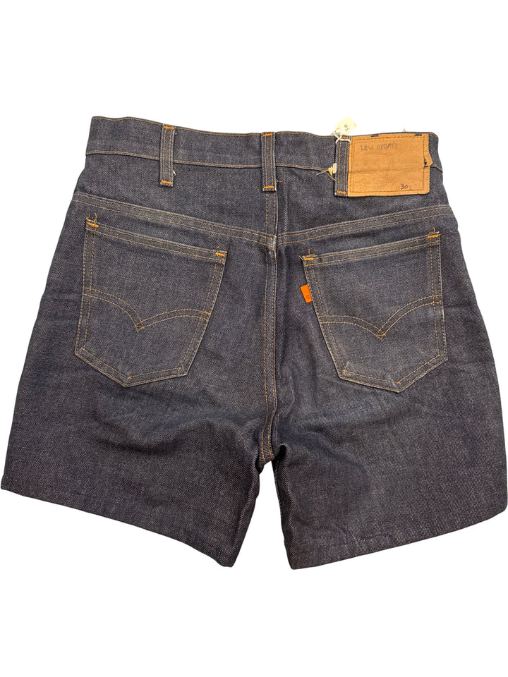 Levi's Dark Wash Denim Shorts - S - Think Vintage Online Ltd