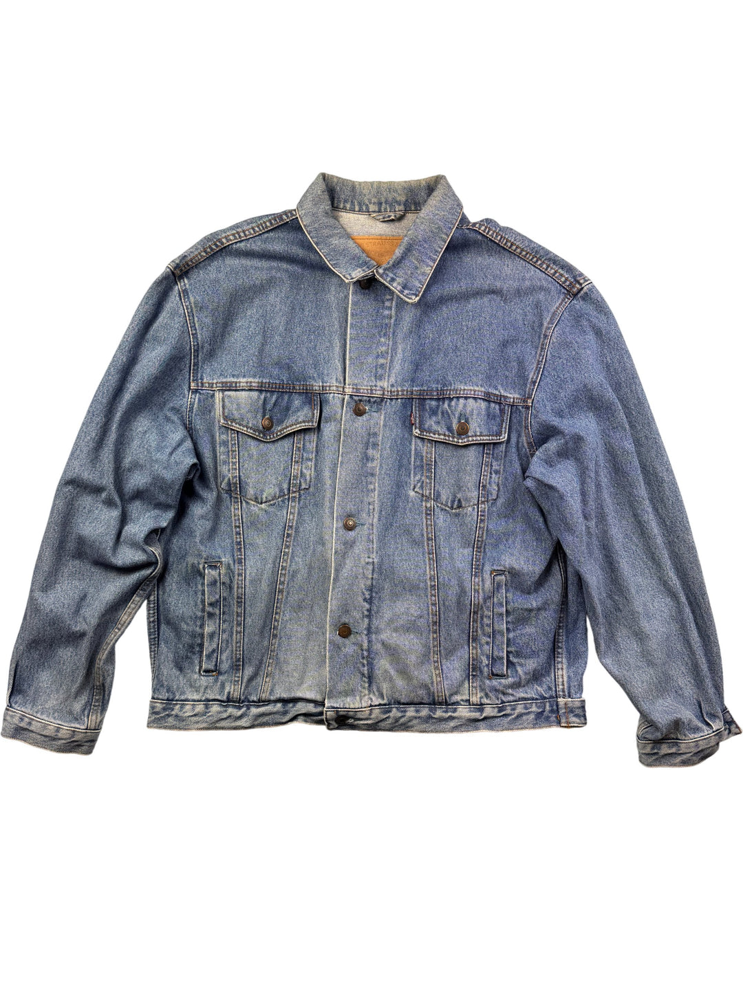 Levi's Denim Trucker Jacket - XL - Think Vintage Online Ltd