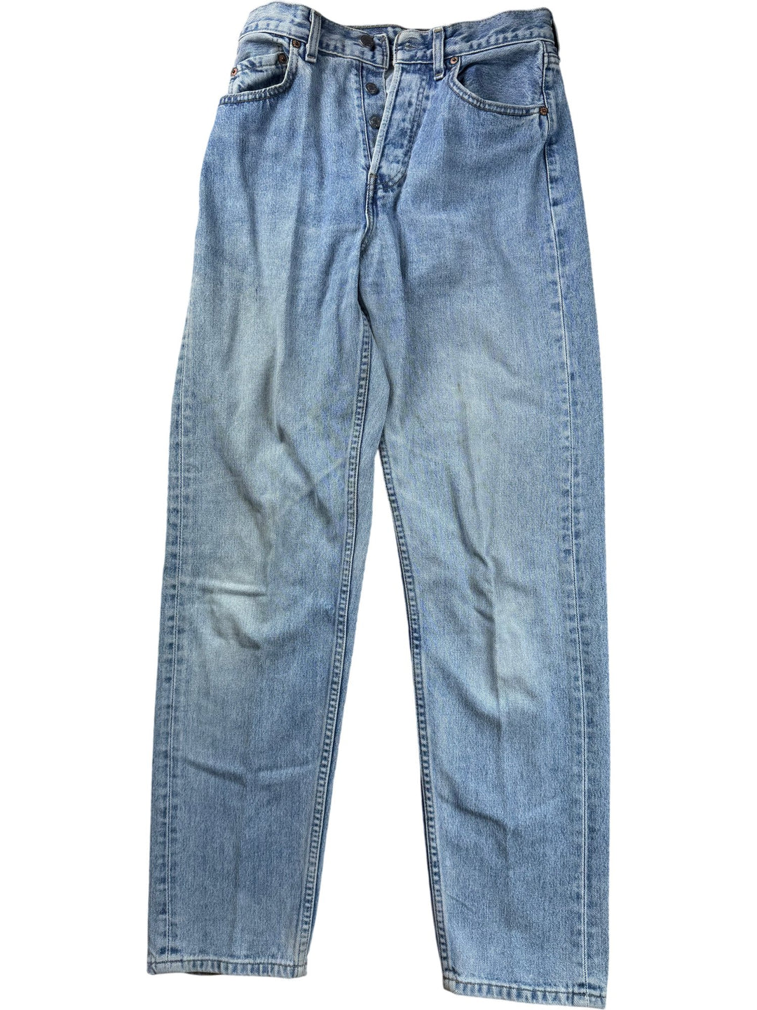 Levi's Light Wash Straight Leg Jeans - W29 - Think Vintage ltd