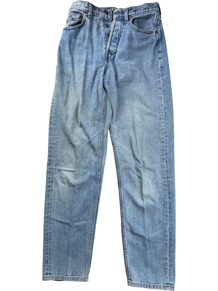 Levi's Light Wash Straight Leg Jeans - W29 - Think Vintage ltd