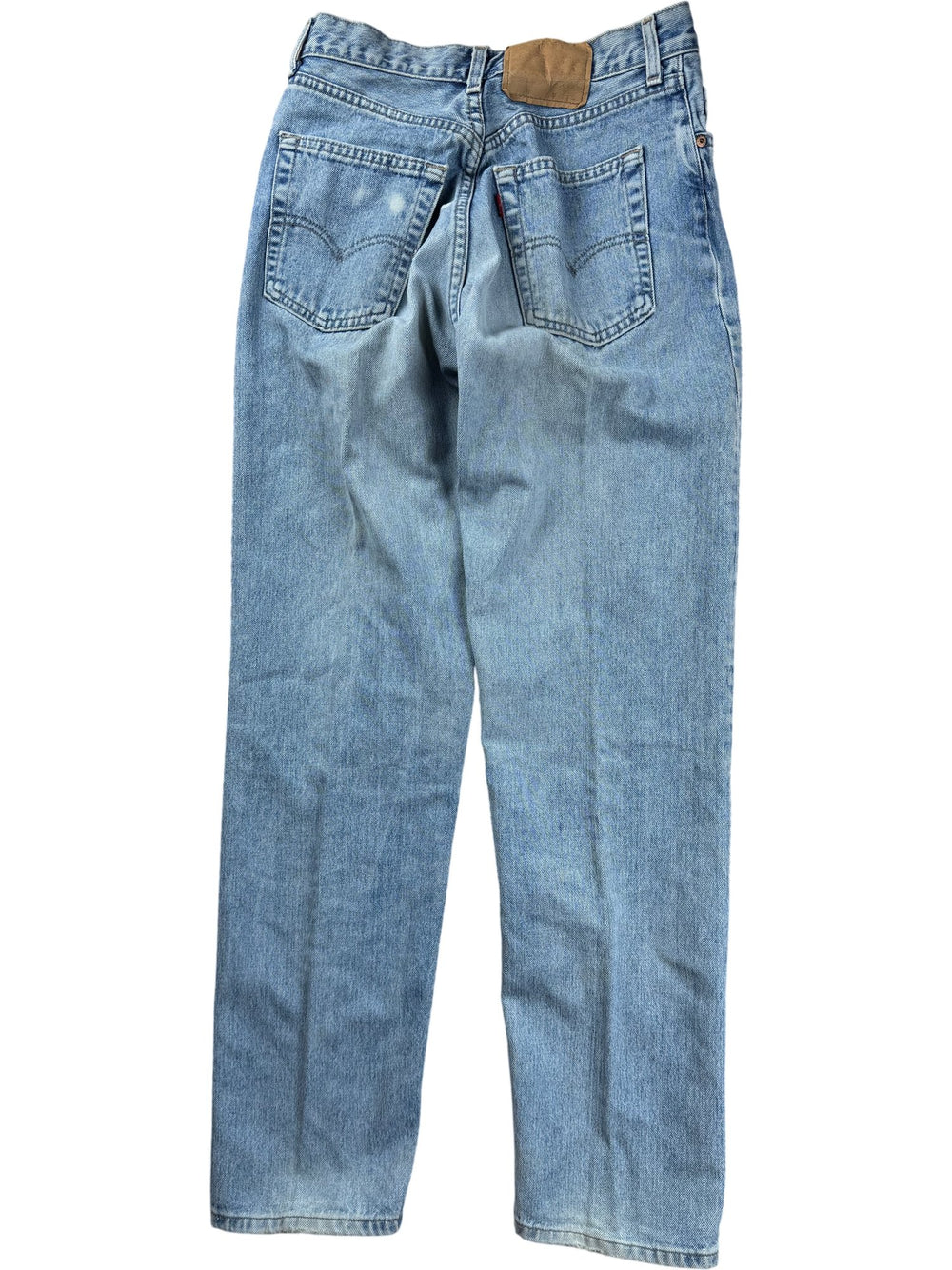 Levi's Light Wash Straight Leg Jeans - W29 - Think Vintage ltd