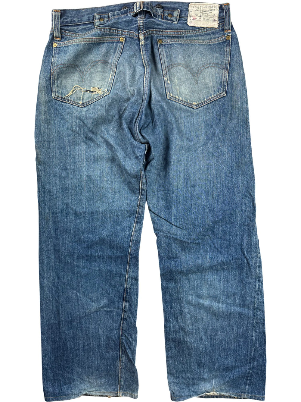 Levi's Limited Selvedge Edition Denim Jeans - W34 - Think Vintage ltd