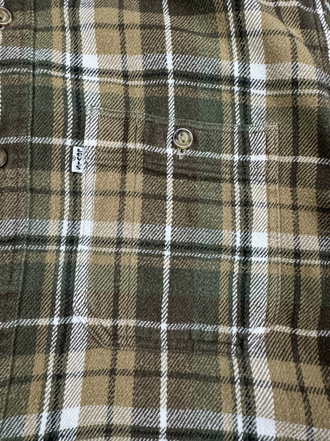 Levi's Plaid Long Sleeve Shirt - XL - Think Vintage