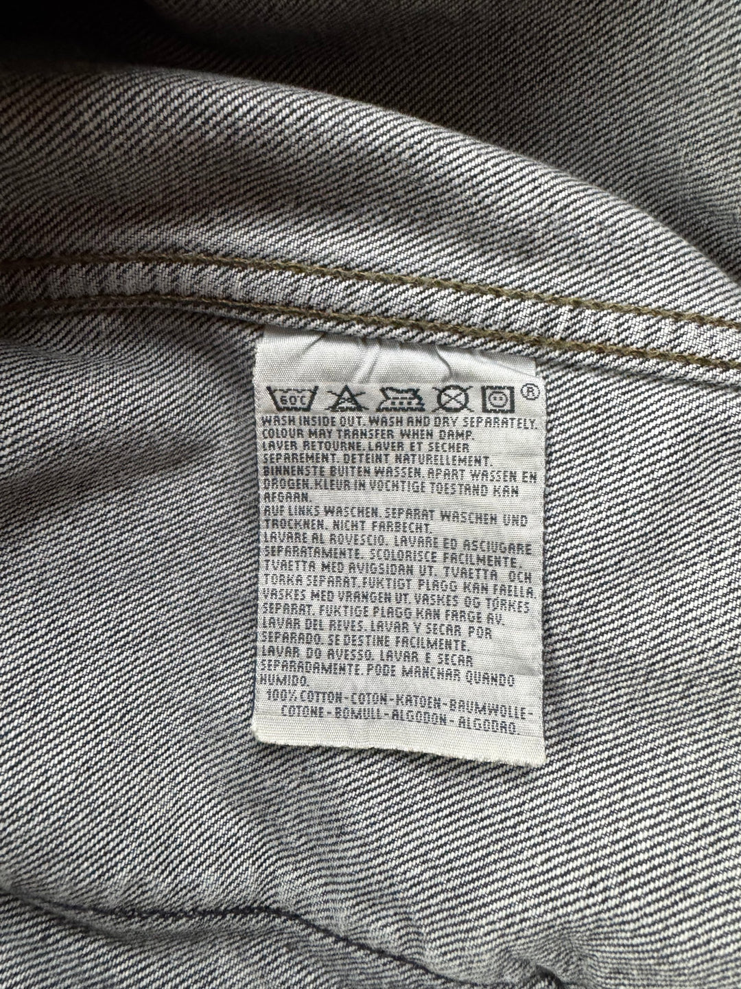 Levi's Stone Wash Trucker Jacket - XXL - Think Vintage ltd