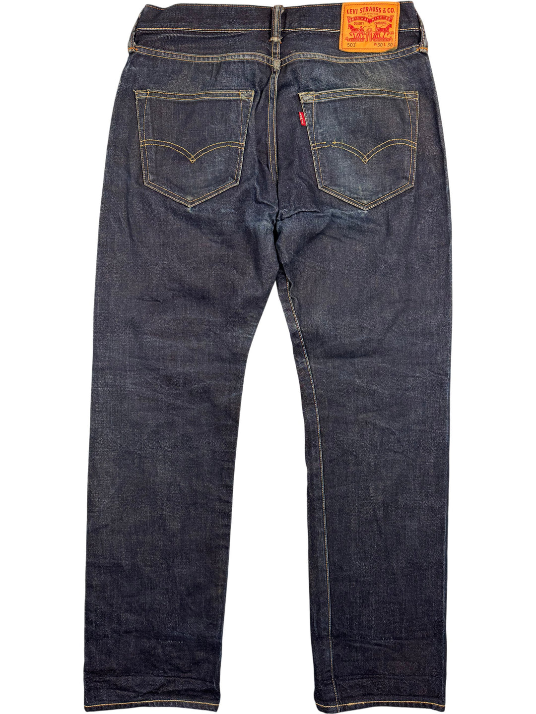 Levi's Straight Leg Denim Jeans -  W30 L30 - Think Vintage