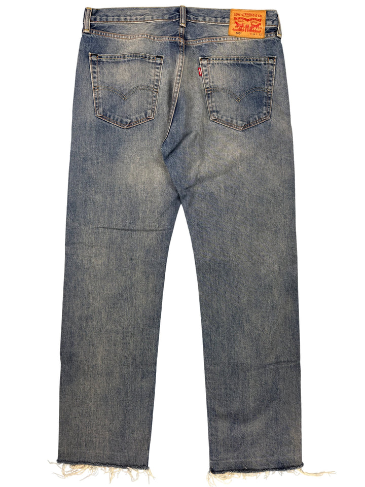 Levi's Strauss Distressed Denim Jeans - W34 L32 - Think Vintage Online Ltd