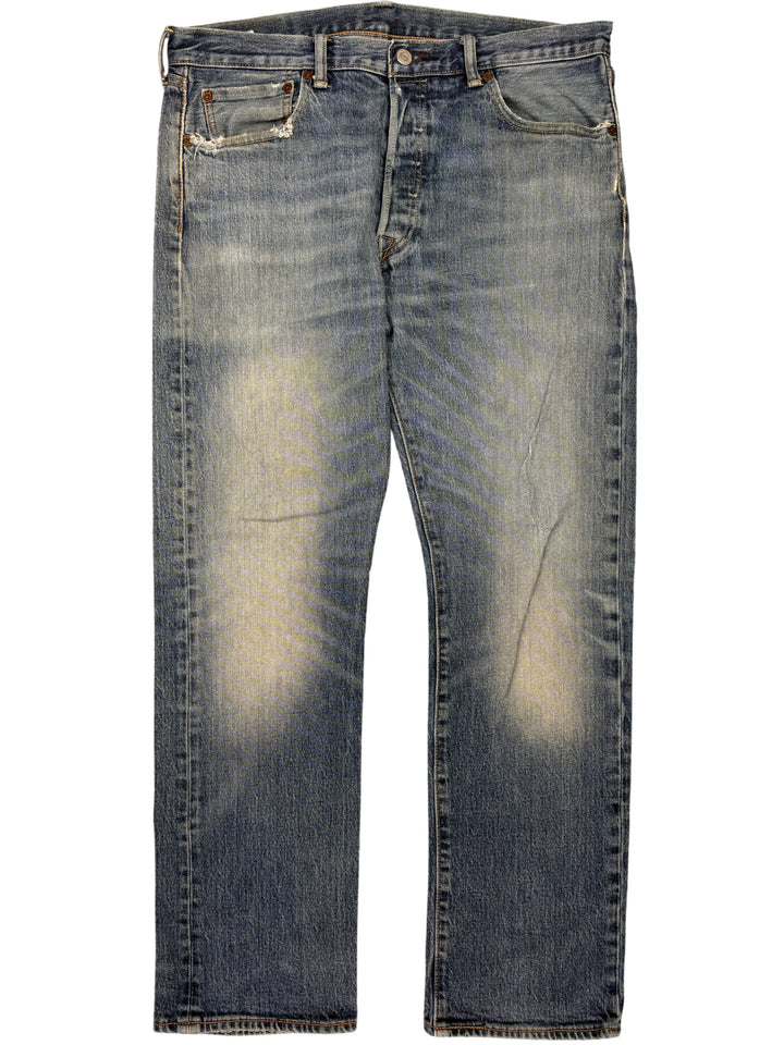 Levi's Strauss Straight Leg Denim Jeans - W34 L30 - Think Vintage
