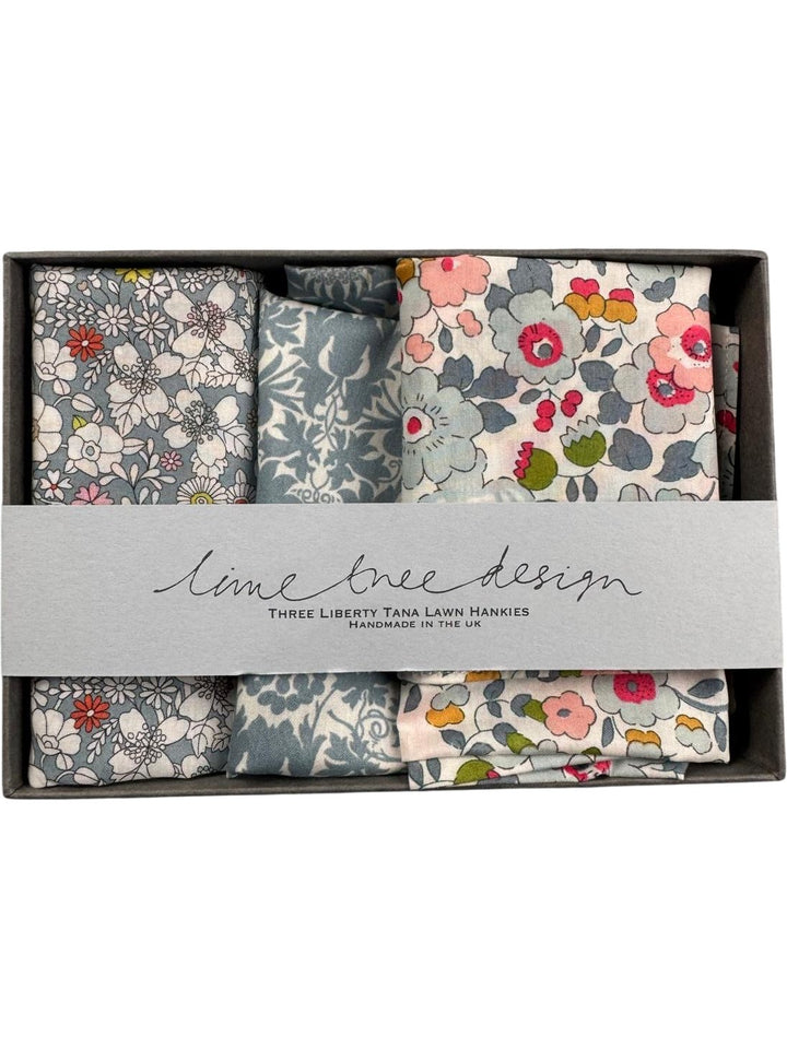 Liberty Tana Lawn Hankies Set - Think Vintage ltd