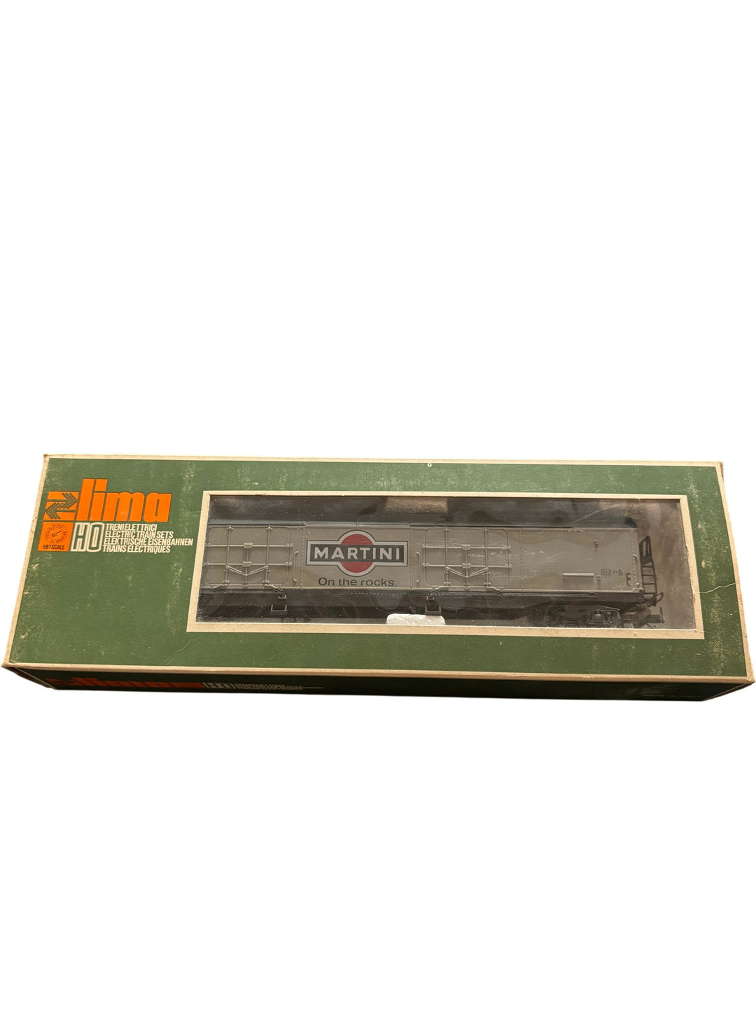 Lima HO Scale Martini Freight Car Model - Think Vintage ltd