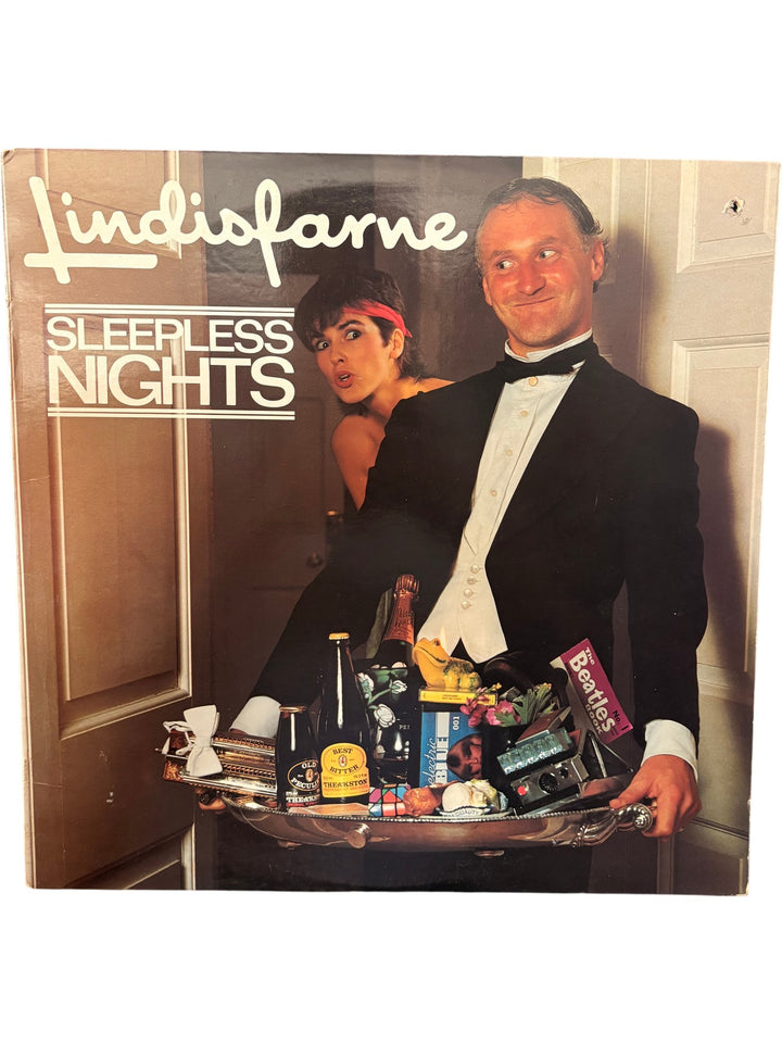 Lindisfarne Sleepless Nights Vinyl Record - Fair - Think Vintage ltd