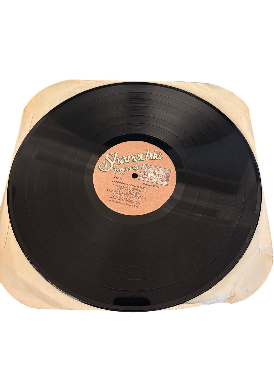 Lindisfarne Sleepless Nights Vinyl Record - Fair - Think Vintage ltd