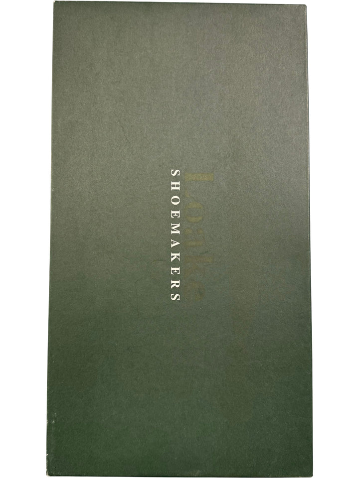 Loake Black Polished Leather Shoes - Think Vintage Online Ltd