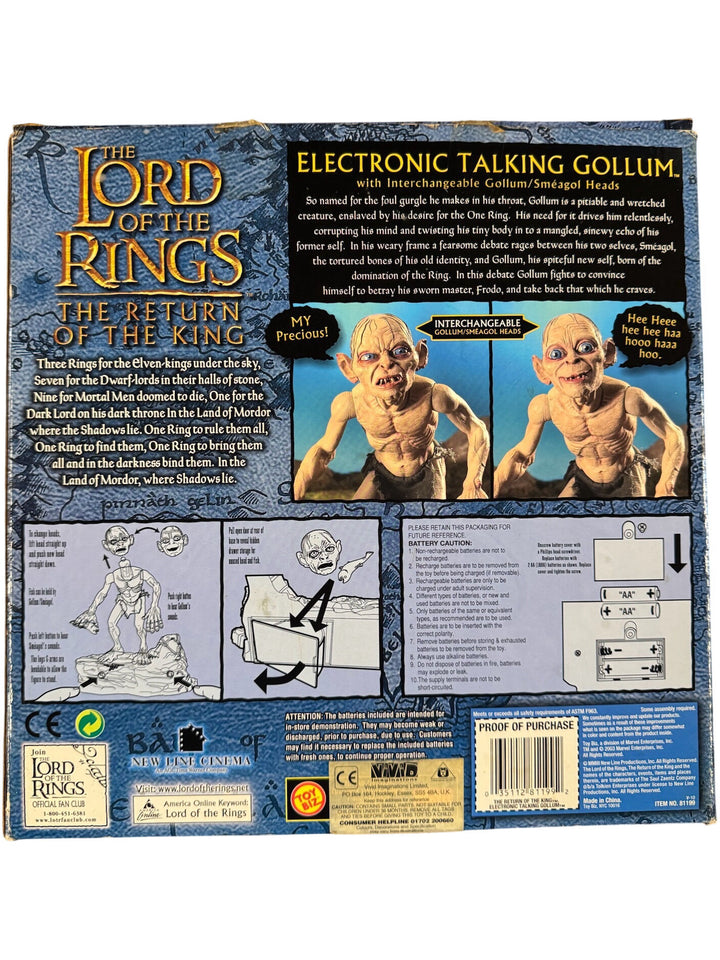 Lord Of The Rings Gollum Action Figure