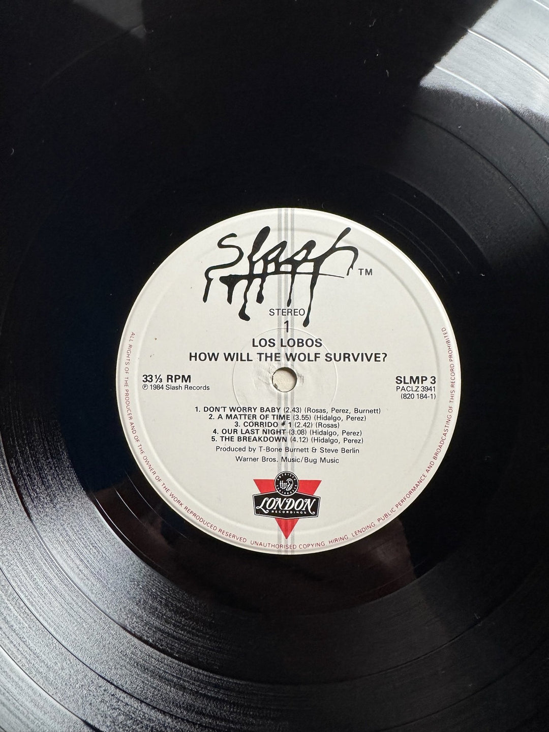 Los Lobos How Will the Wolf Survive? Vinyl - Very Good+