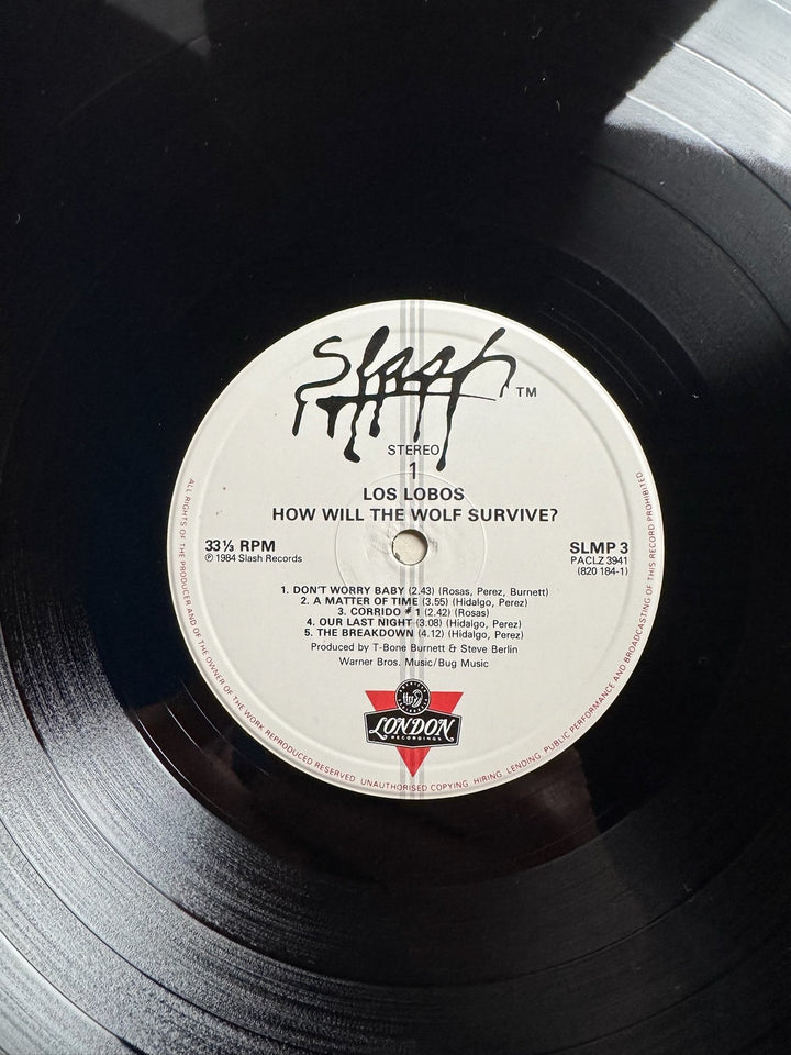 Los Lobos How Will the Wolf Survive? Vinyl - Very Good+