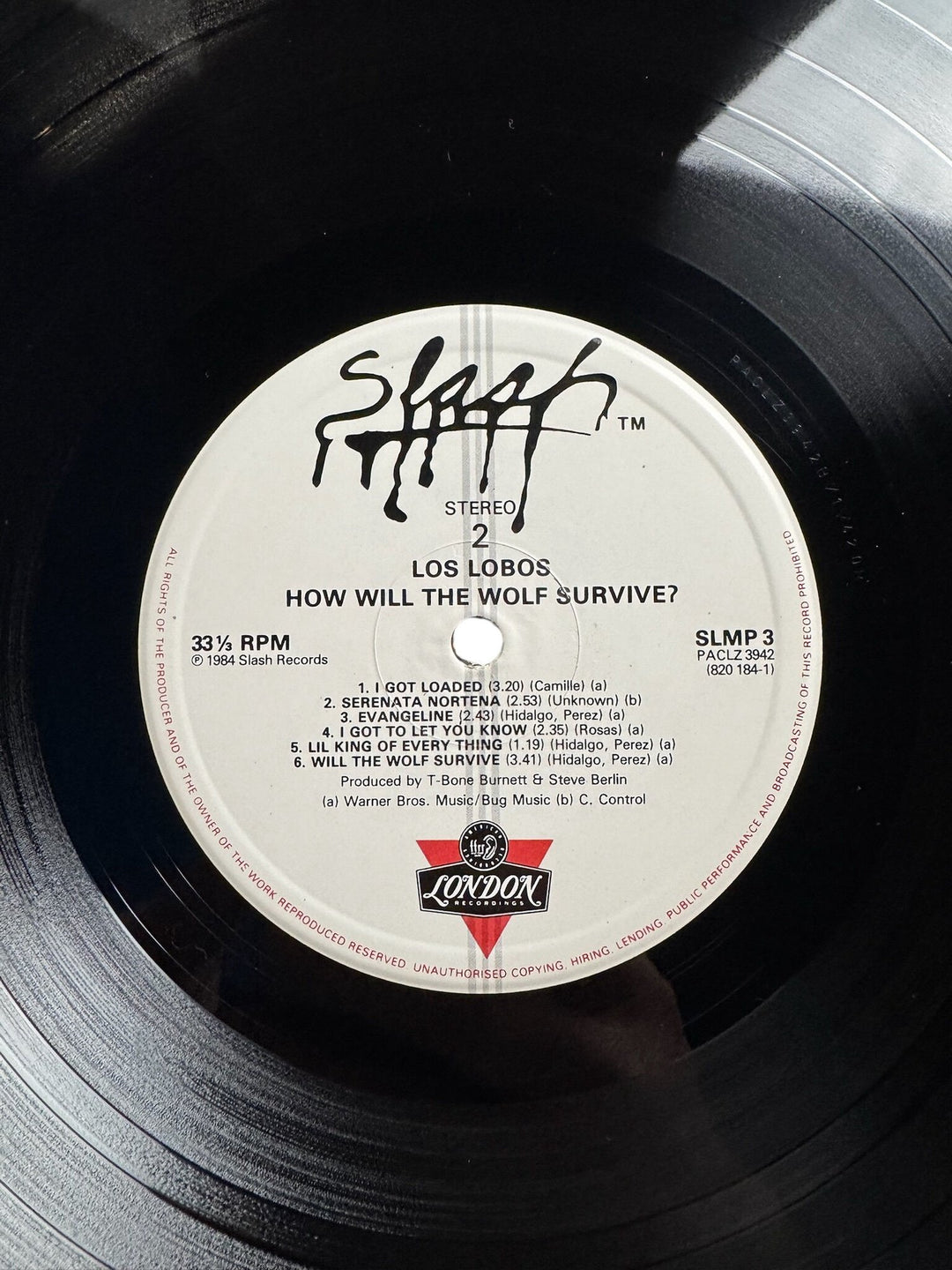 Los Lobos How Will the Wolf Survive? Vinyl - Very Good+
