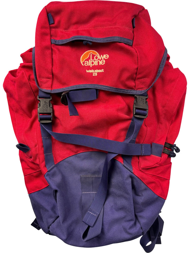 Lowe Alpine Walkabout 25 Backpack Red - Think Vintage ltd