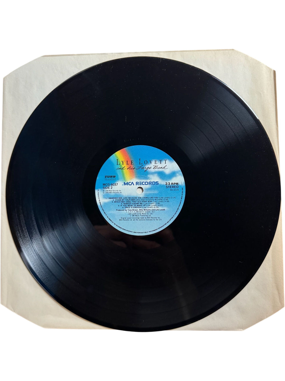 Lyle Lovett and His Large Band Vinyl - Very Good+