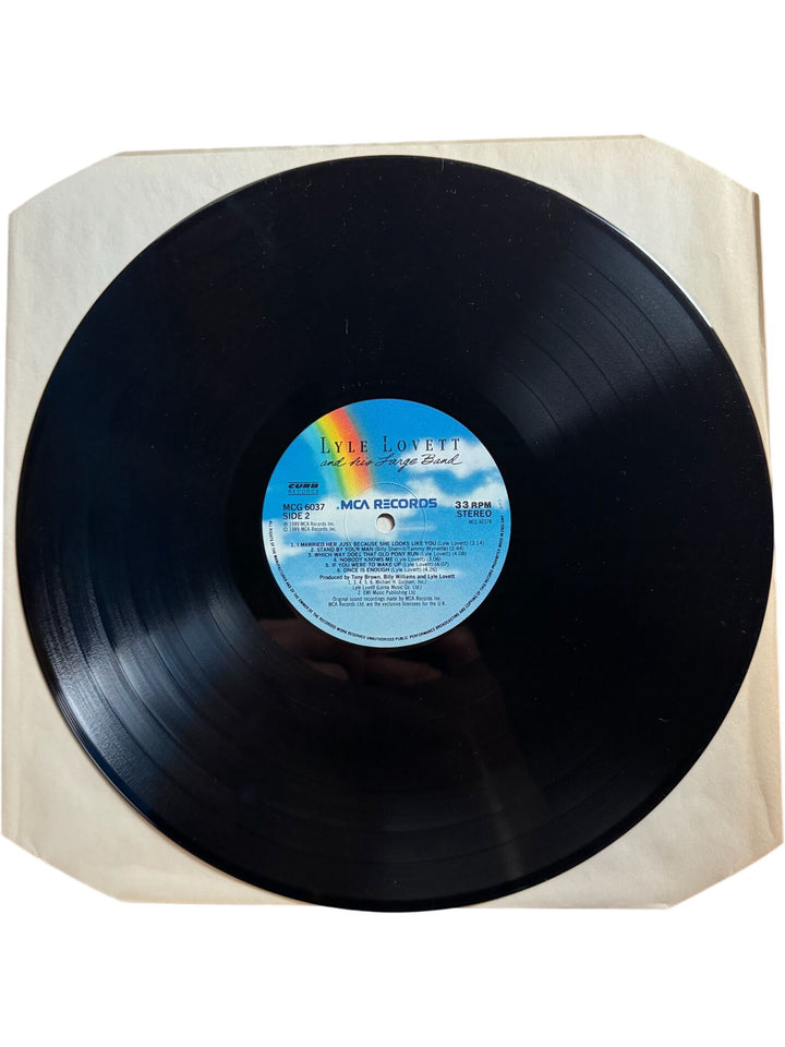 Lyle Lovett and His Large Band Vinyl - Very Good+