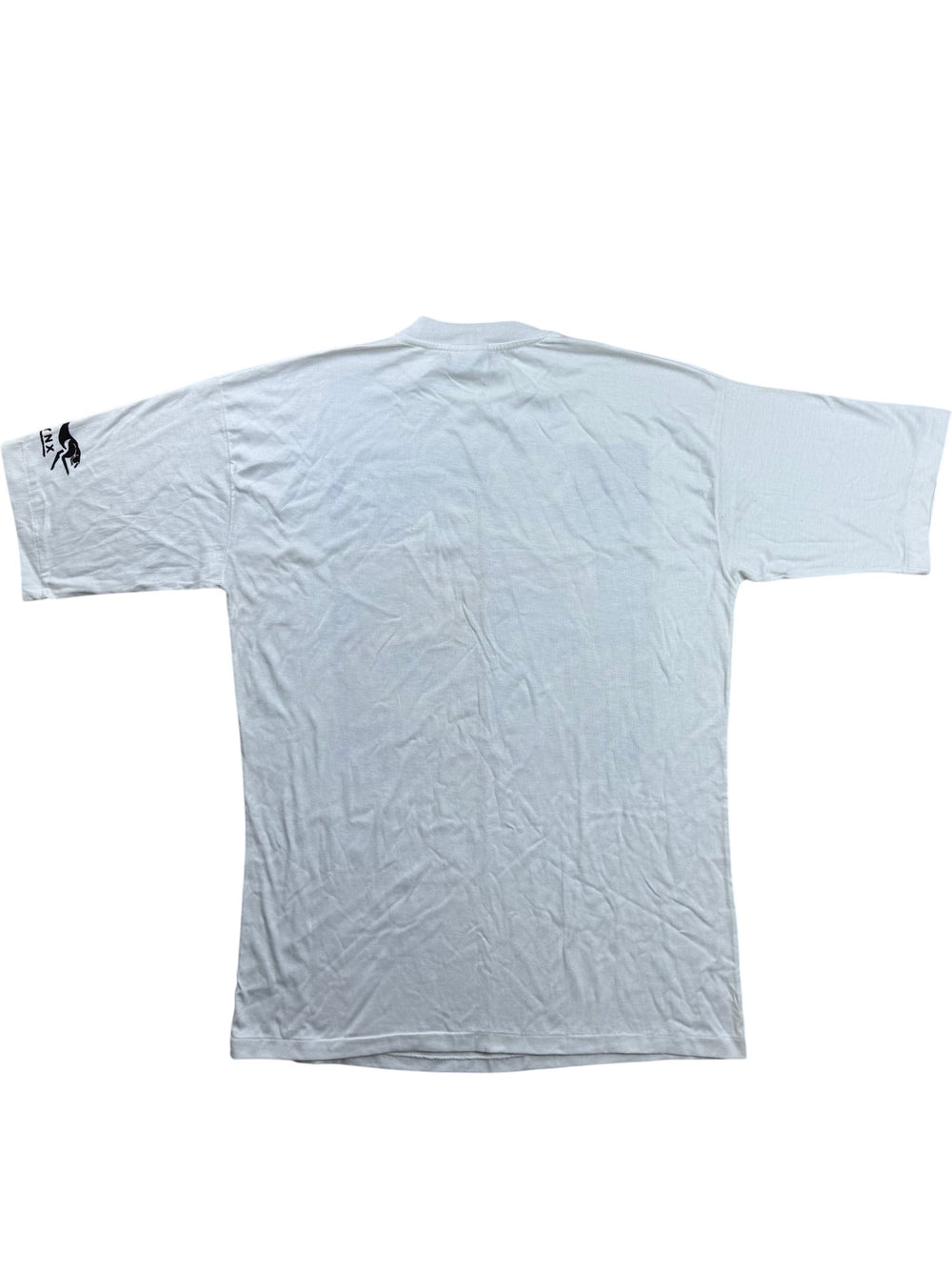 Lynx Graphic White T-Shirt by Flying Fruit - L - Think Vintage ltd