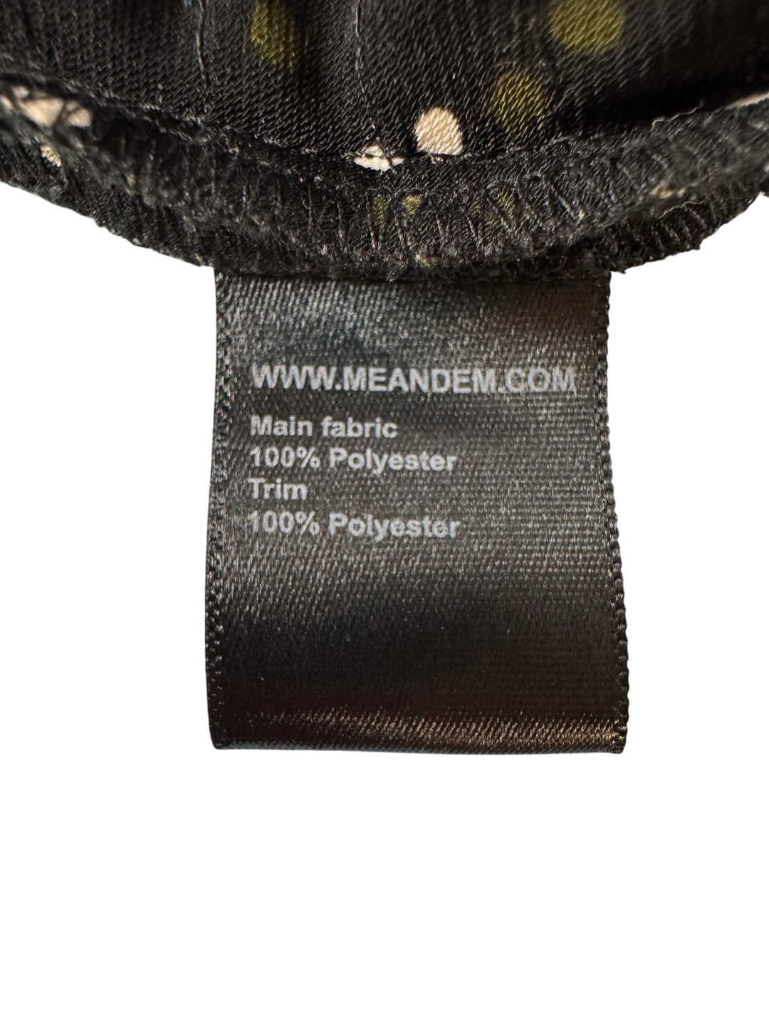 ME + EM Black Patterned Maxi Dress - M - Think Vintage