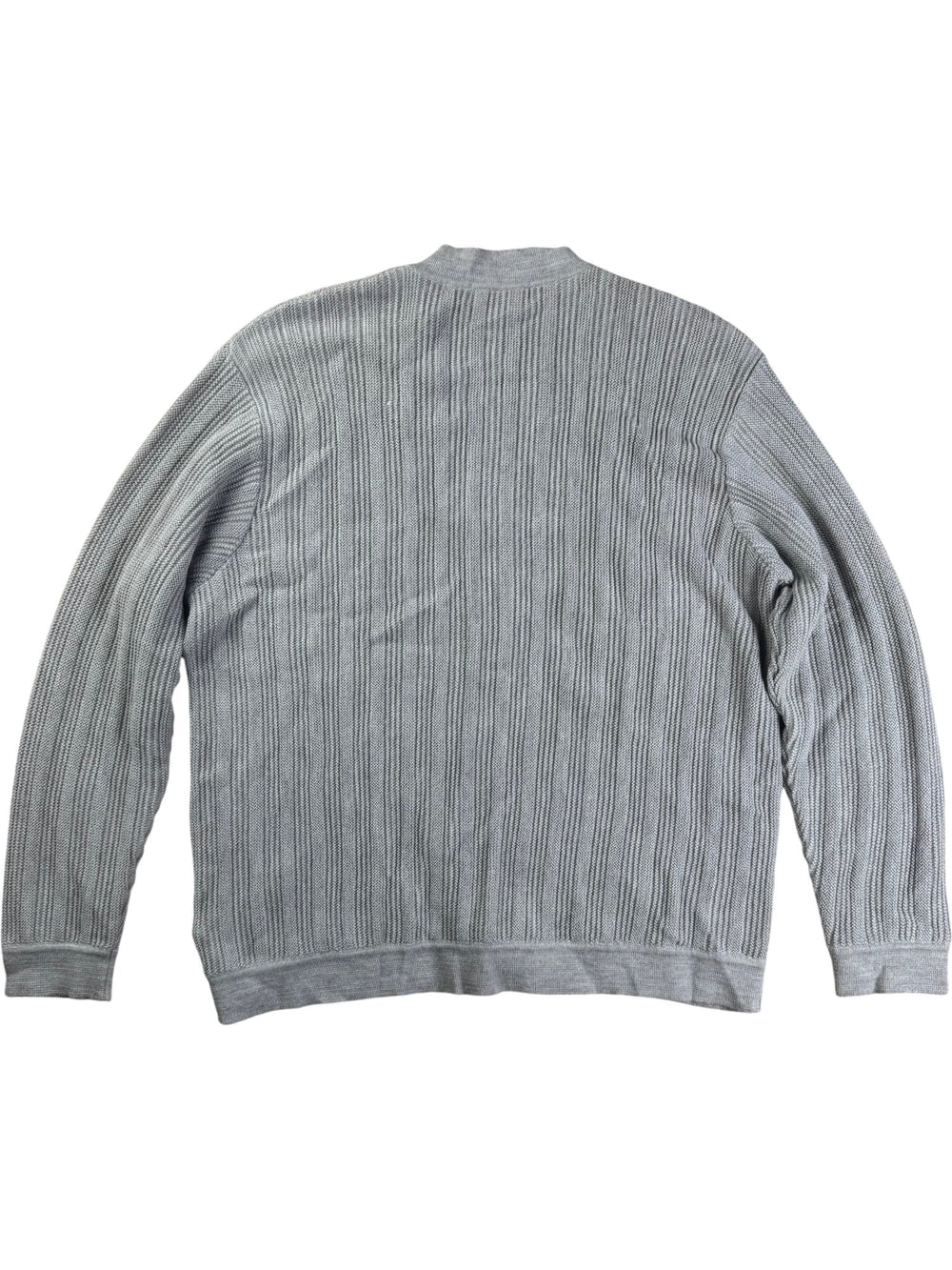 MFH Knits Grey V-Neck Cardigan - XXL - Think Vintage ltd