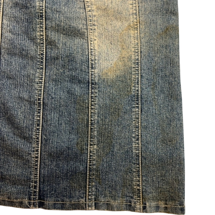 MG Jeans Denim Skirt - M - Think Vintage