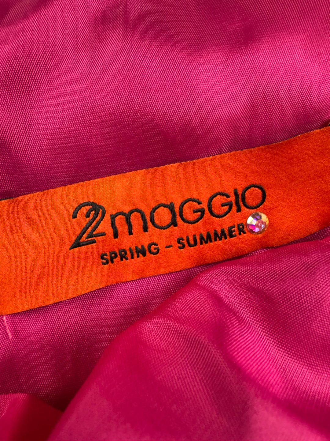 Maggio Pink Sleeveless Dress - S - Think Vintage