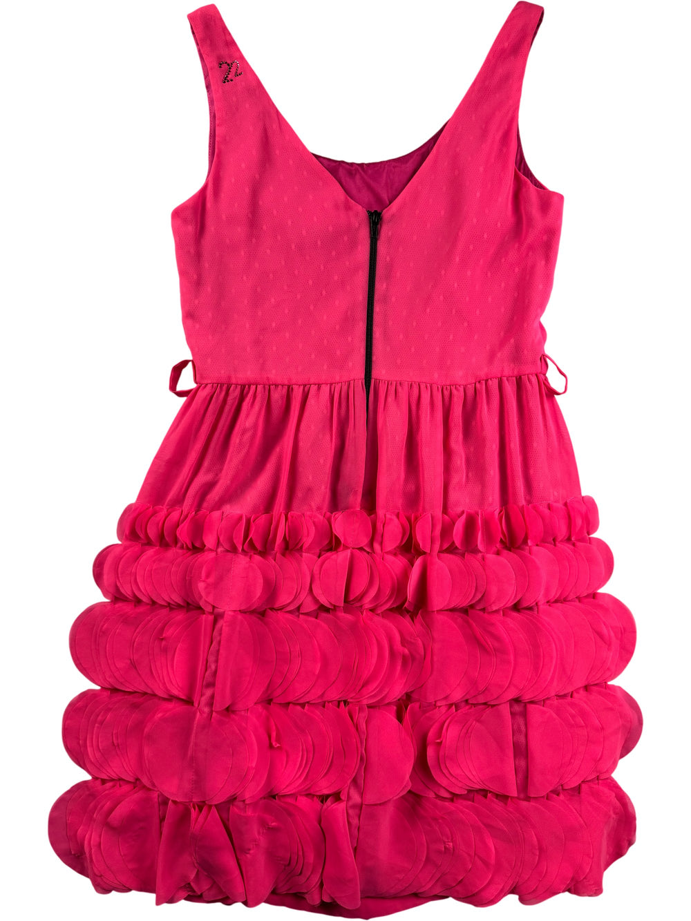Maggio Pink Sleeveless Dress - S - Think Vintage Online Ltd
