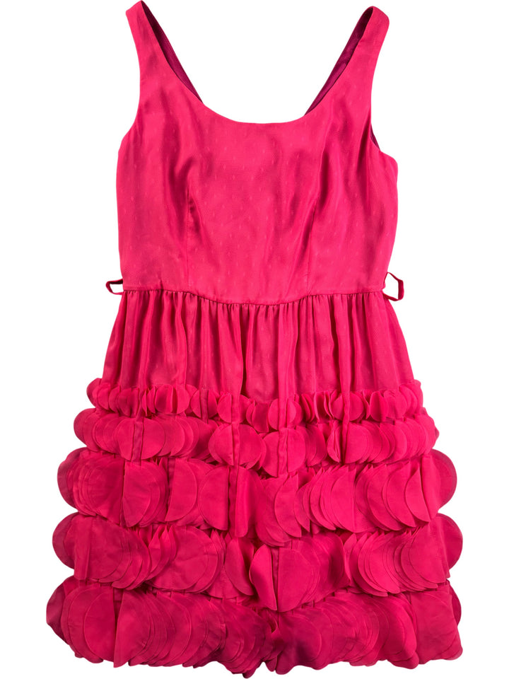 Maggio Pink Sleeveless Dress - S - Think Vintage ltd