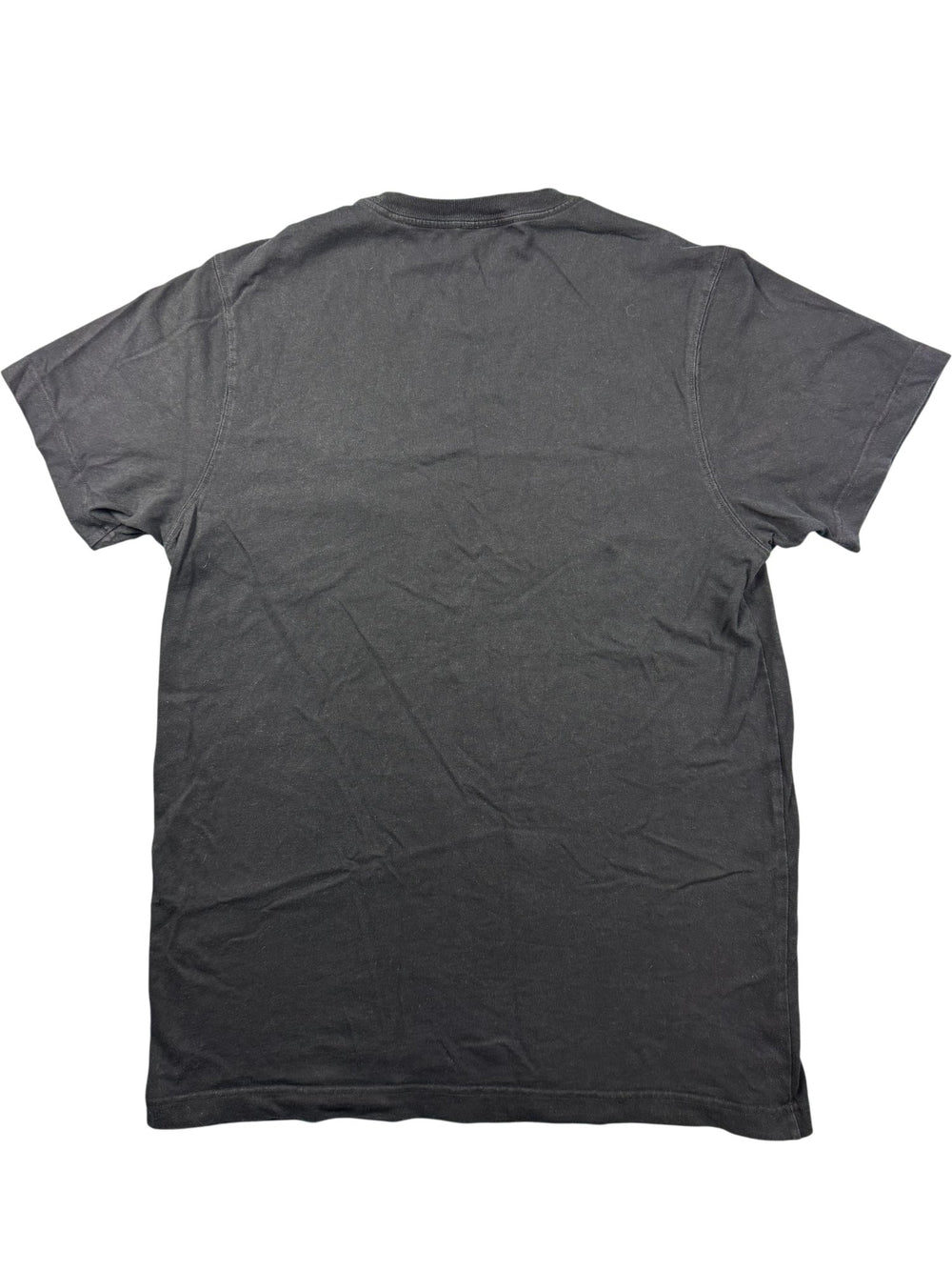 Maharishi Black Organic Cotton Crew T-Shirt - M - Think Vintage ltd