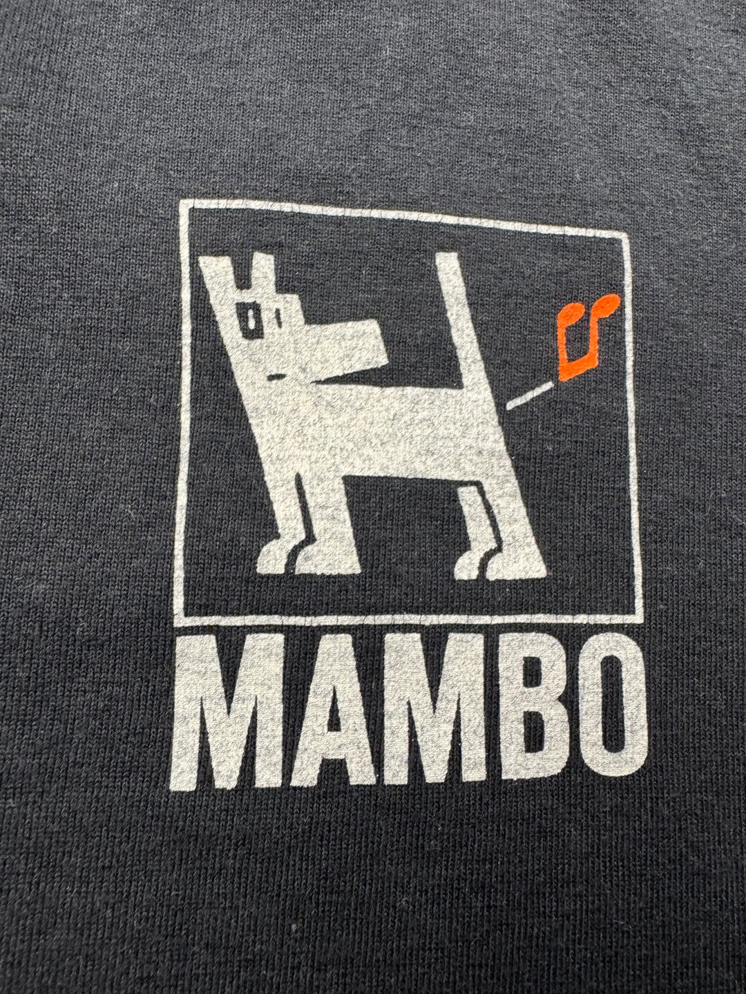 Mambo Black Graphic T-Shirt - Think Vintage ltd