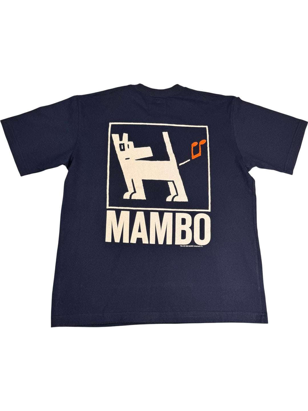 Mambo Graphic T-Shirt - L - Think Vintage Online Ltd
