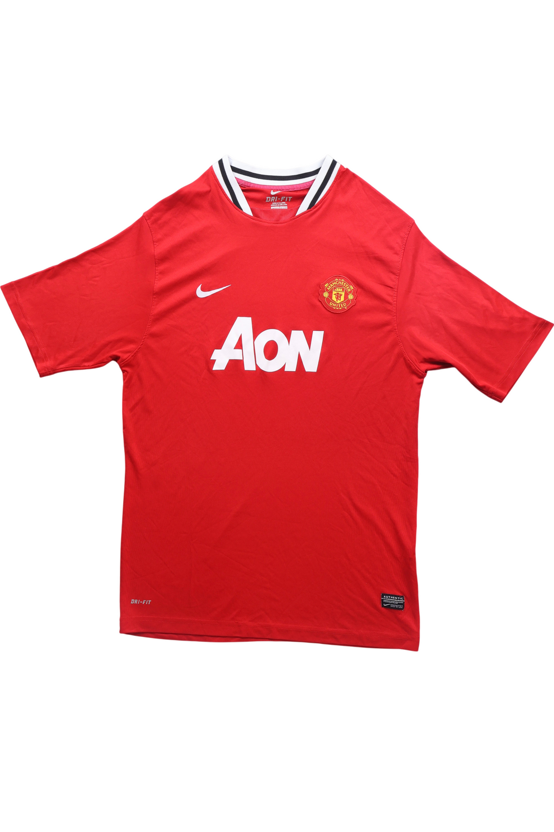 Manchester United 2011-12 Home Shirt - XXL - Think Vintage ltd