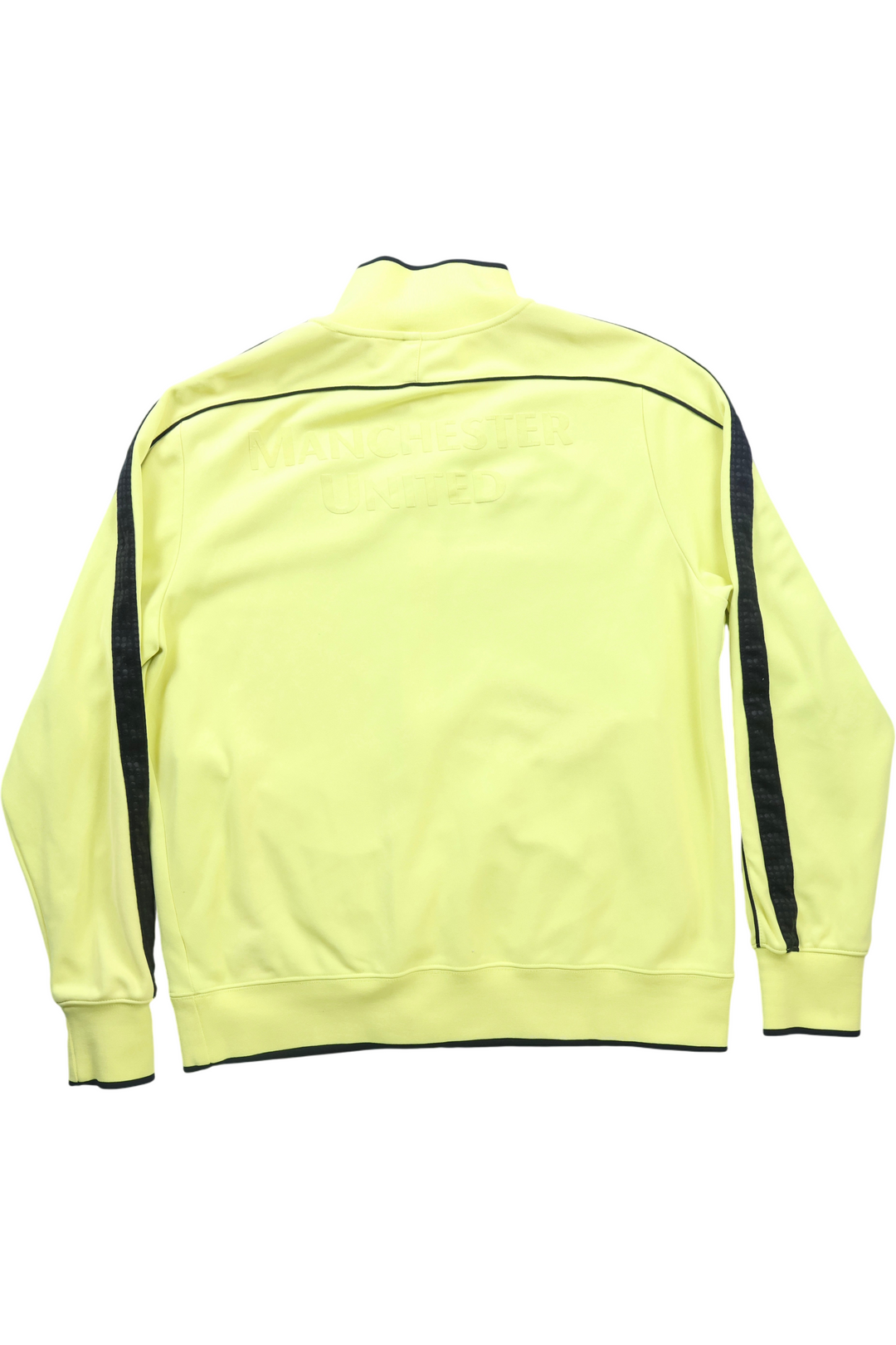 Manchester United Nike Yellow Track Jacket - XXL - Think Vintage