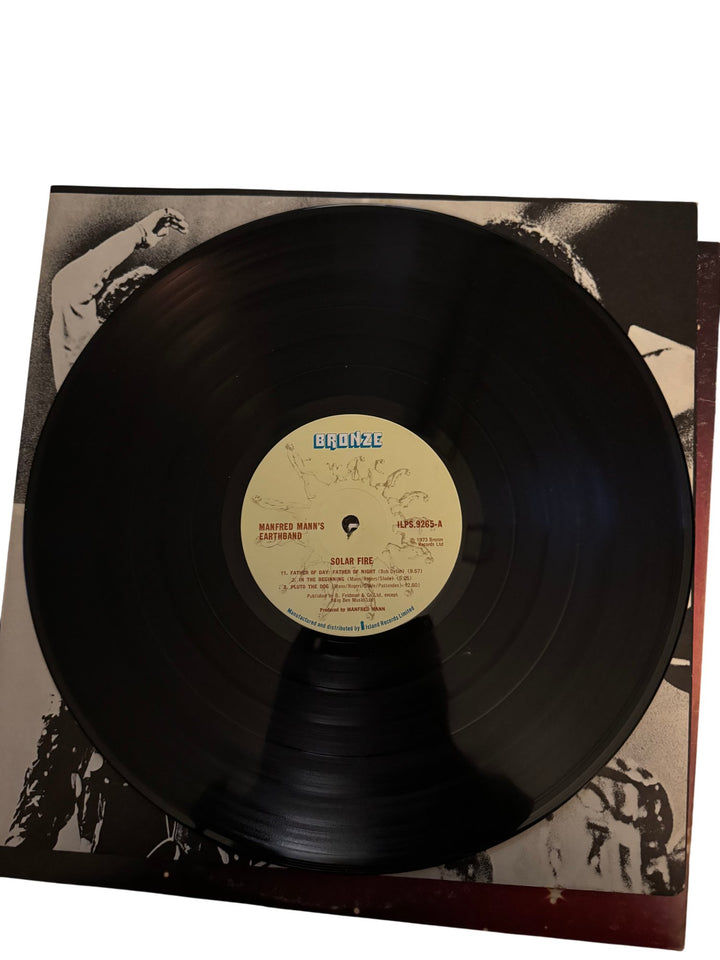 Manfred Mann's Earth Band Solar Fire Vinyl - Good - Think Vintage ltd