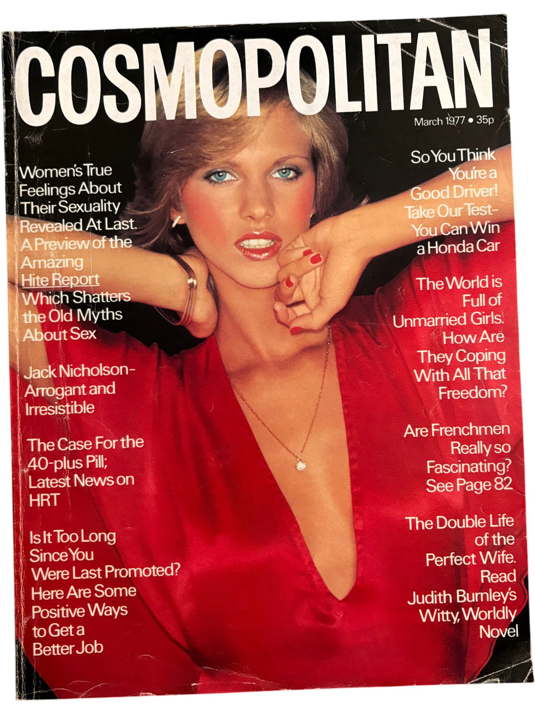 March 1977 Cosmopolitan Magazine - Think Vintage ltd