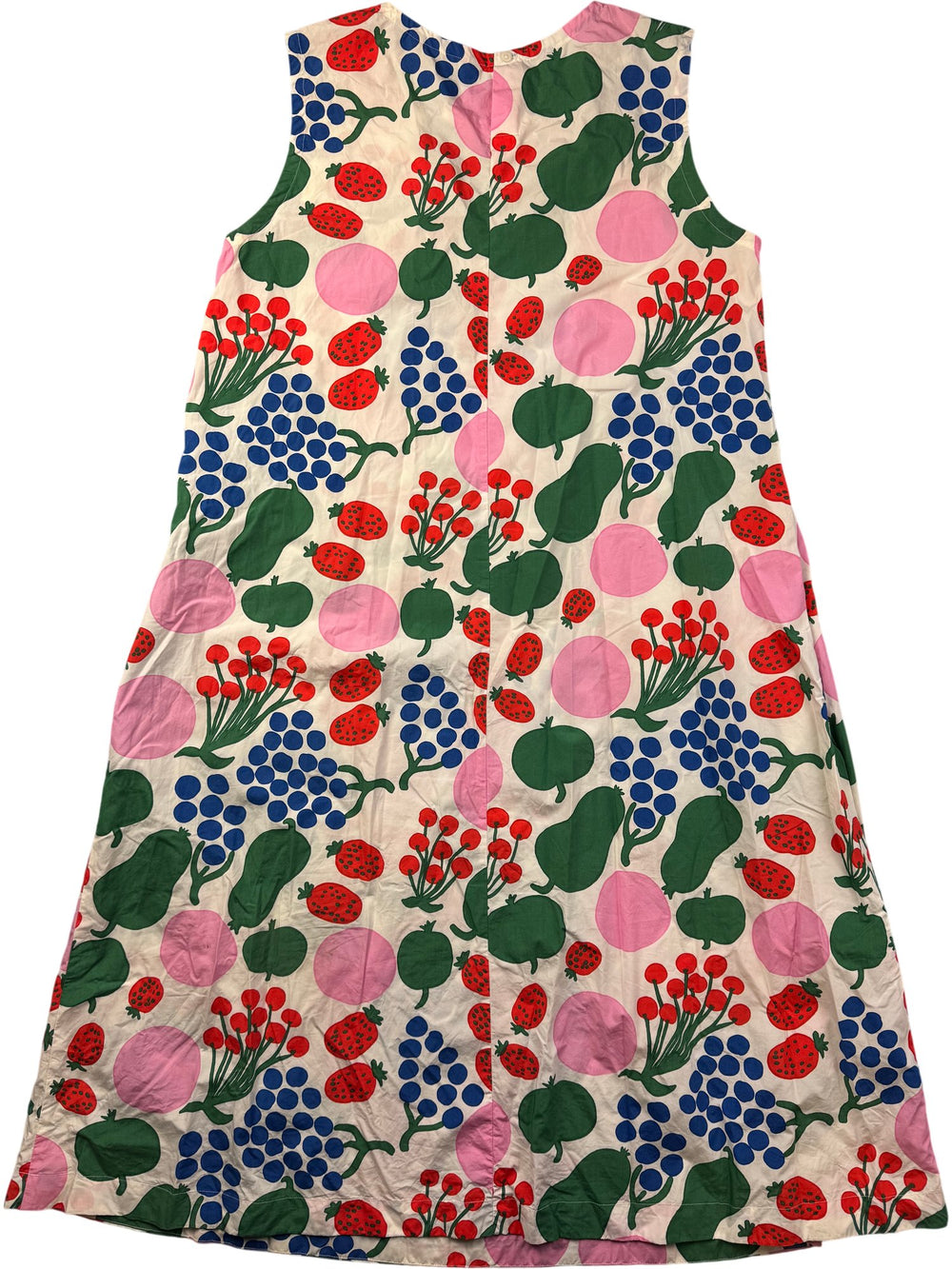 Marimekko Sleeveless Patterned Dress - M - Think Vintage ltd