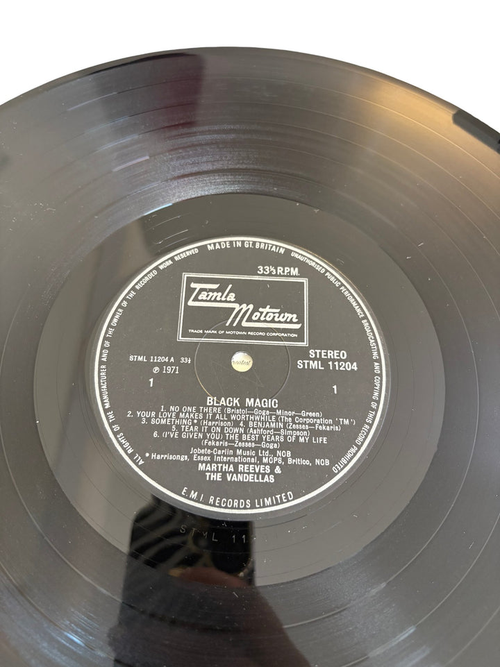 Martha Reeves & The Vandellas Black Magic Vinyl - Very Good - Think Vintage ltd