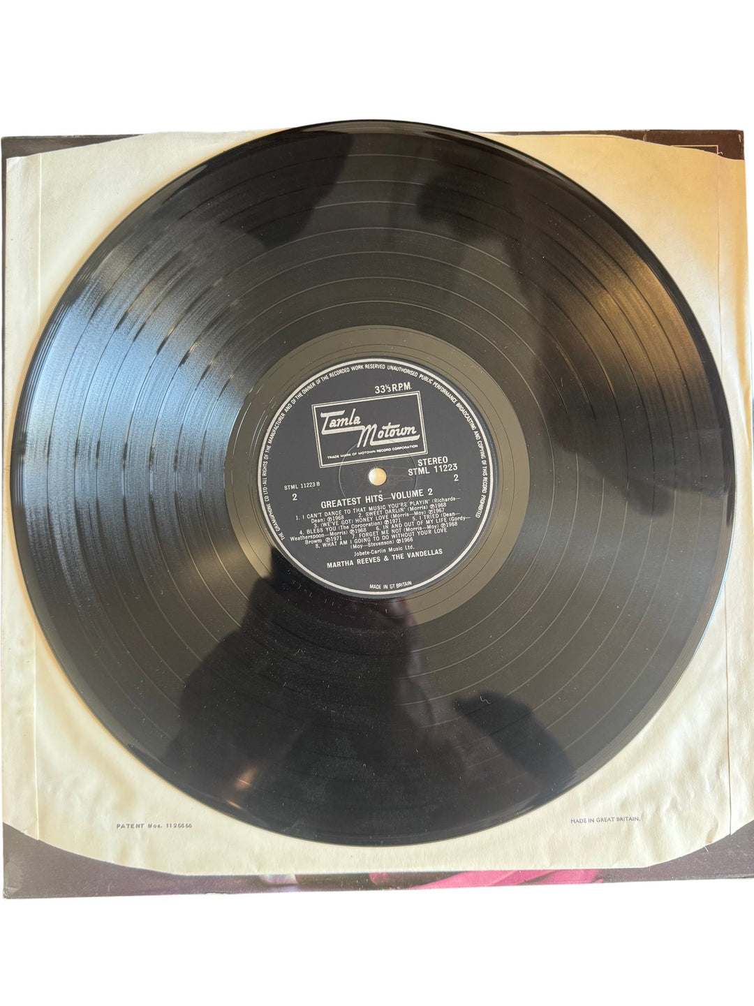 Martha Reeves & The Vandellas Greatest Hits Volume 2 - Very Good - Think Vintage ltd