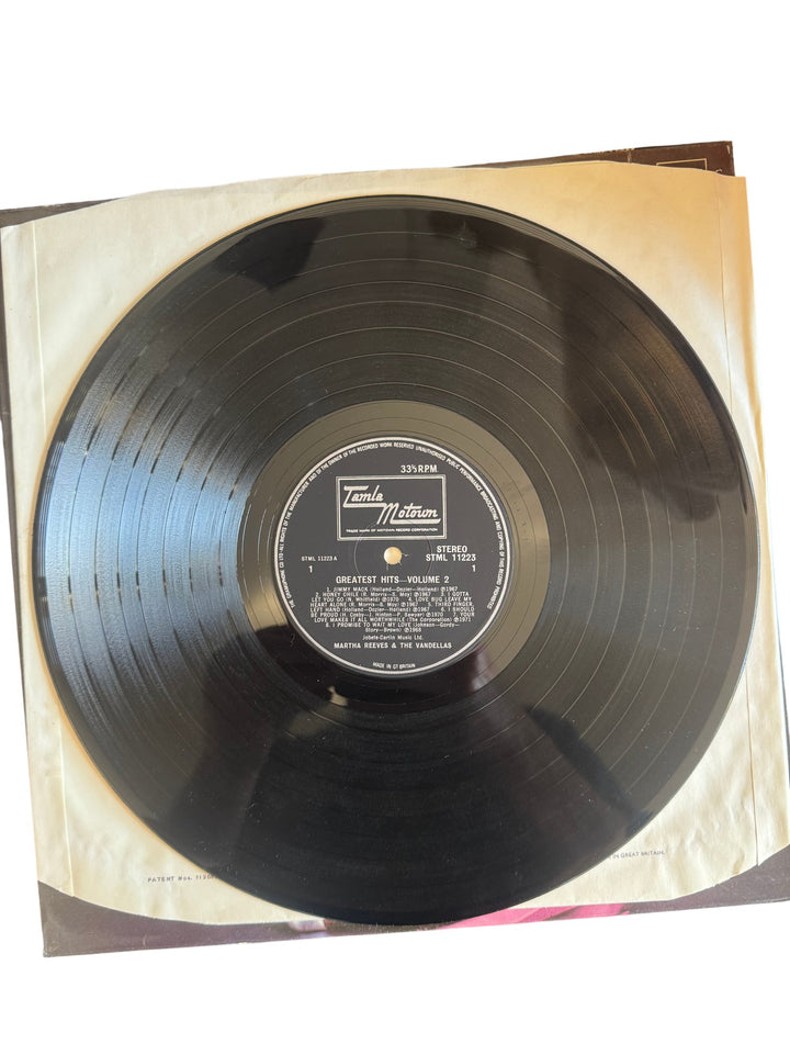 Martha Reeves & The Vandellas Greatest Hits Volume 2 - Very Good - Think Vintage ltd